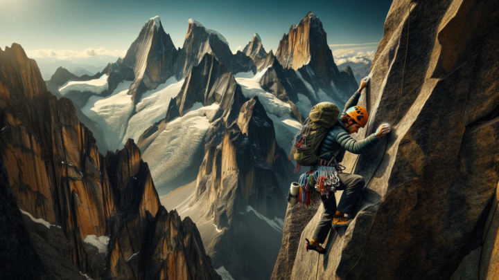 Escalada en solitario en los Andes: Explorando las alturas