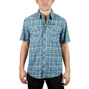 Trangoworld Vosgos Short Sleeve Shirt Azul S Hombre