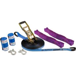 Elephant Slacklines Bluewing Azul 25 m