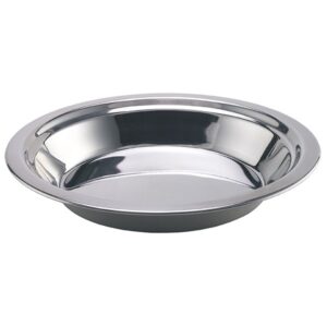 Laken Stainless Steel Plate 22 Cm Plateado