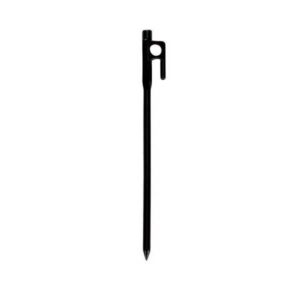 Vaude Tents Cast Iron Pin 6 Units Negro 20 cm
