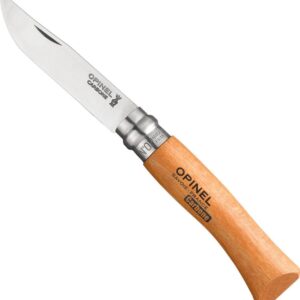 Opinel Blister N°07 Carbon Steel Marrón,Plateado 6.5 cm