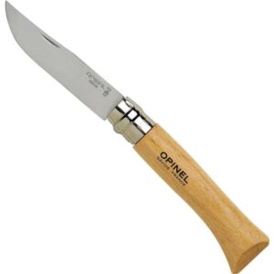 Opinel Blister N°10 Stainless Steel Marrón