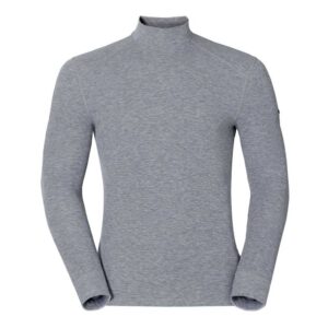 Odlo Turtle Neck Warm Long Sleeve Base Layer Gris XL Hombre