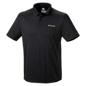 Columbia Zero Rules Short Sleeve Polo Shirt Negro 2XL Hombre