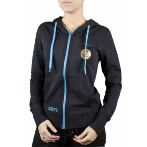 Trangoworld Cies Fi Hoodie Negro M Mujer