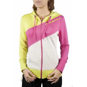 Trangoworld Coki Hoodie Amarillo,Rosa XS Mujer