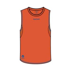 Trangoworld Shiga Sleeveless T-shirt Naranja 2XL Hombre