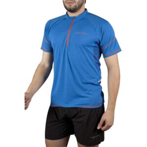 Trangoworld Kiyon Short Sleeve T-shirt Azul XL Hombre