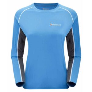 Montane Sonic Long Sleeve T-shirt Azul L Mujer