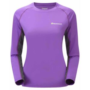 Montane Sonic Long Sleeve T-shirt Azul L Mujer