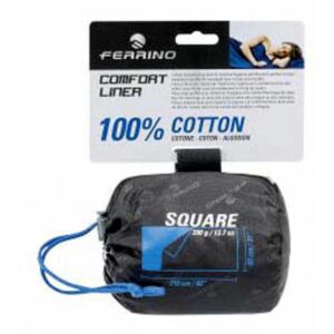 Ferrino Comfort Sq Liner Negro 210 x 80 cm