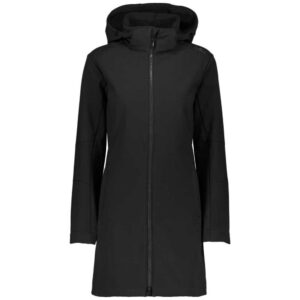 Cmp Longline Softshell 3a08326 Coat Negro 2XL Mujer