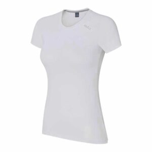 Odlo Sillian Crew Short Sleeve T-shirt Blanco XL Mujer