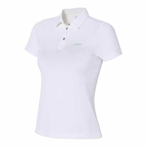 Odlo Tina Short Sleeve Polo Shirt Blanco XS Mujer