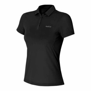 Odlo Tina Short Sleeve Polo Shirt Negro XS Mujer