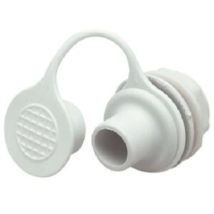 Seachoice Non Threaded Drain Stopper Blanco 26-51 Liters