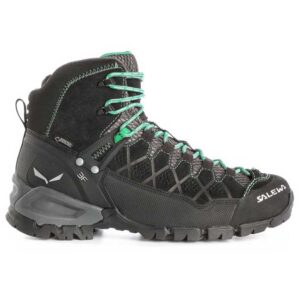 Salewa Alp Trainer Mid Goretex Hiking Boots Negro,Gris EU 38 1/2 Mujer