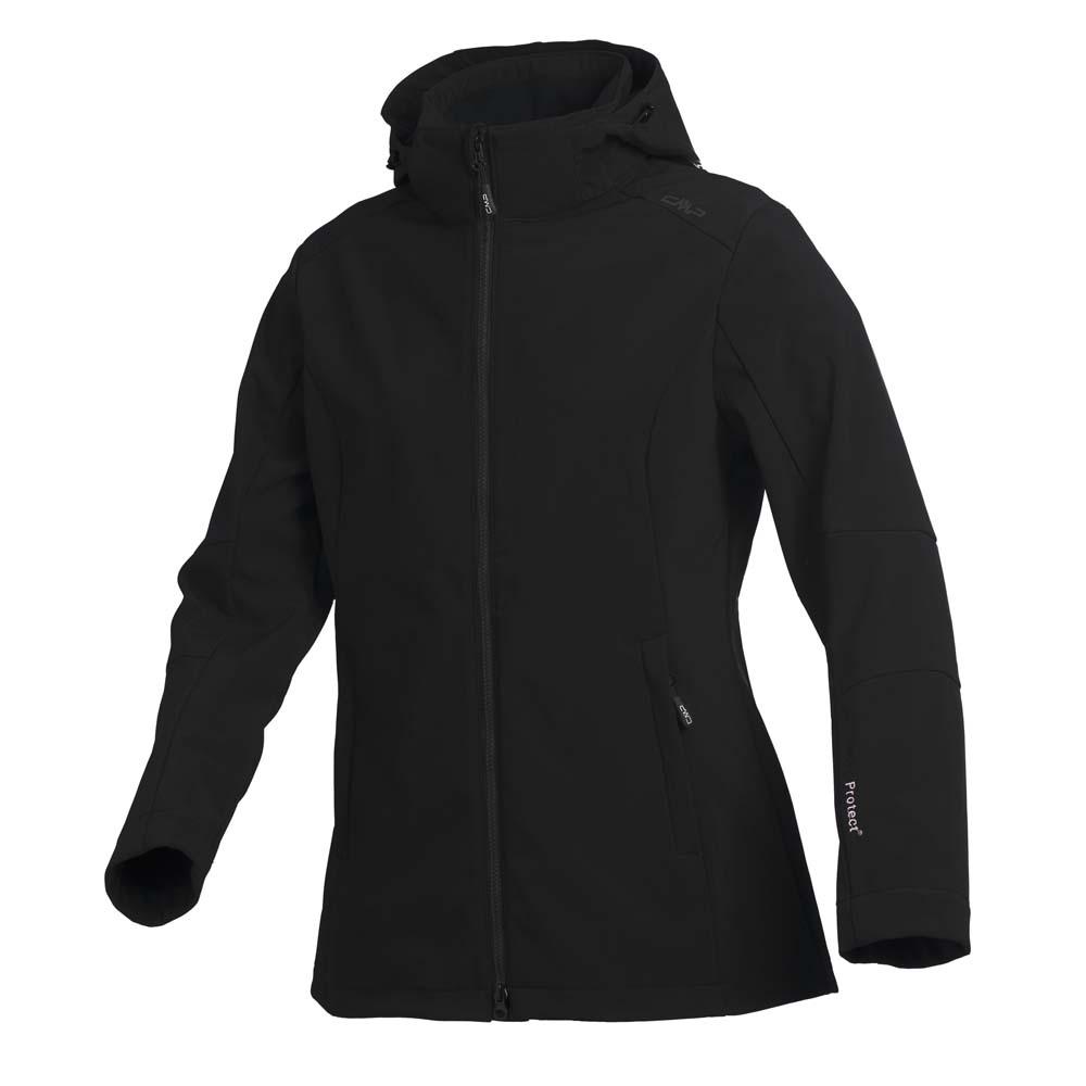 Cmp Softshell Long Fit 3a22226 Jacket Negro XS Mujer