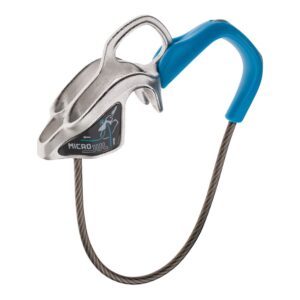 Edelrid Micro Jul Slate Belay Device Azul,Gris