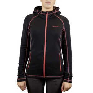 Trangoworld Kitka Hooded Fleece Negro L Mujer