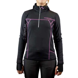 Trangoworld Azer Hooded Fleece Negro L Mujer