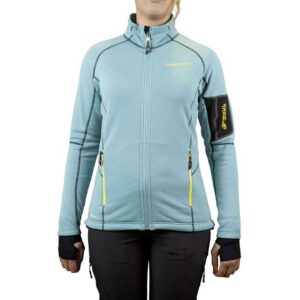 Trangoworld Trx2 Stretch Hooded Fleece Verde XS Mujer