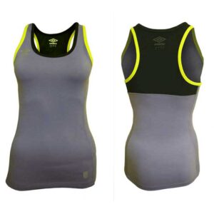 Umbro Logo Base Layer Gris L Mujer
