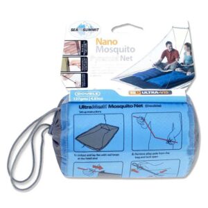 Sea To Summit Nano Mosquito Pyramid Net Single Gris 220 x 120 x 100 cm