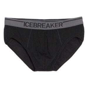 Icebreaker Anatomica Merino Slip Negro M Hombre