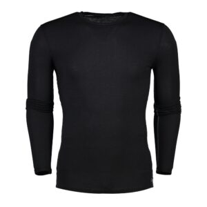 Icebreaker Anatomica Crew Merino Base Layer Negro S Hombre