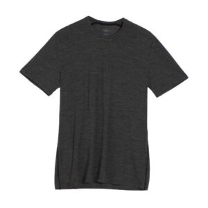 Icebreaker Anatomica Crew Merino Short Sleeve Base Layer Gris M Hombre