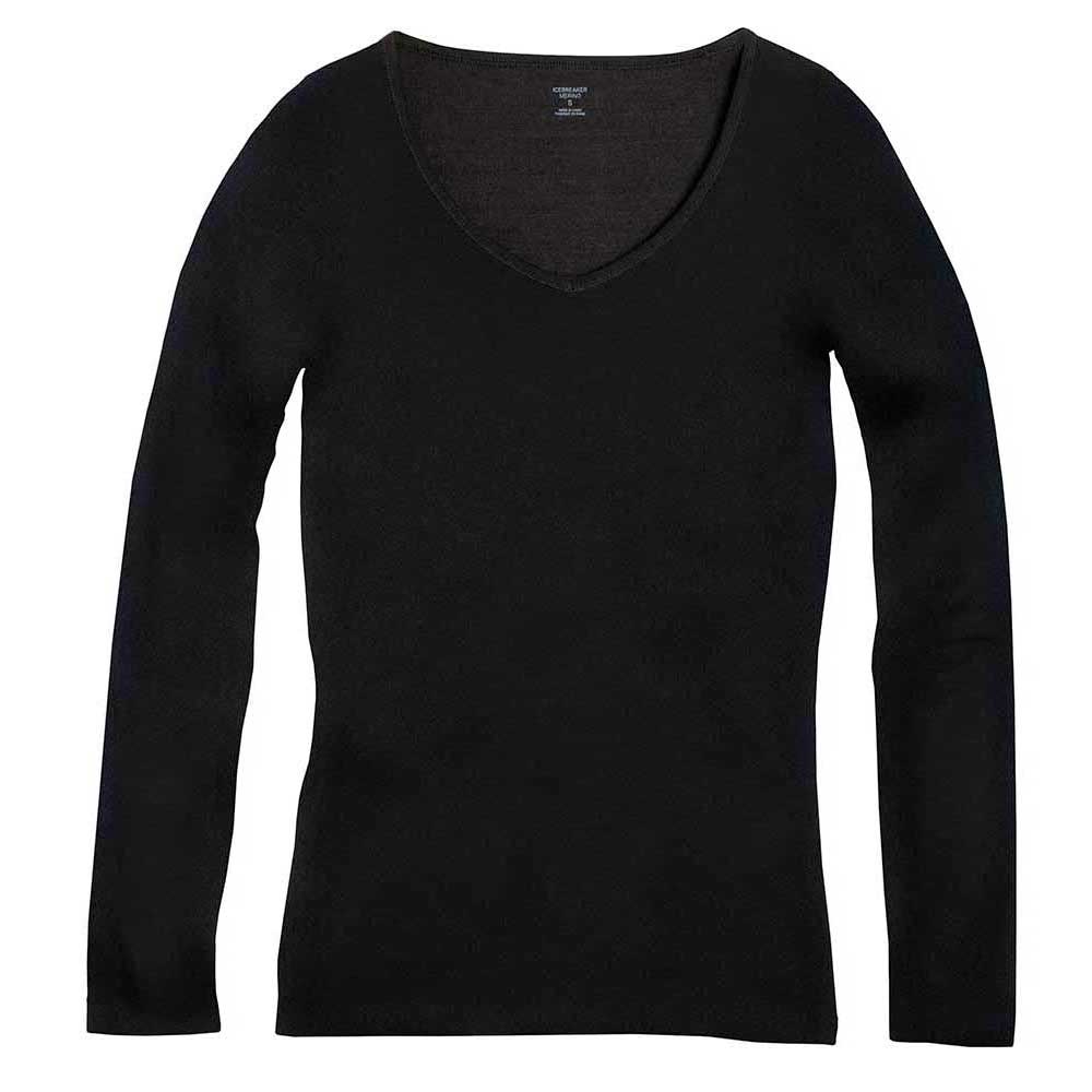Icebreaker Siren Sweetheart Merino Base Layer Negro XL Mujer