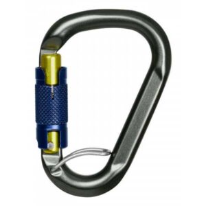 Salewa Belay Twist Lock Snap Hook Negro