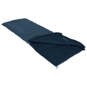Vaude Navajo 500 Synthetic Sleeping Bag Azul Regular / Left Zipper