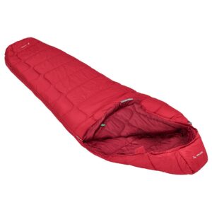 Vaude Sioux 400 Synthetic Sleeping Bag Rojo Regular / Right Zipper