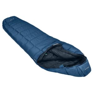 Vaude Sioux 400 Xl Synthetic Sleeping Bag Azul Extra Long / Right Zipper