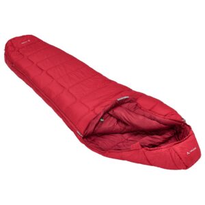 Vaude Sioux 800 Synthetic Sleeping Bag Rojo Regular / Right Zipper