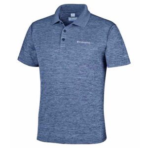 Columbia Zero Rules Short Sleeve Polo Shirt Azul XL Hombre