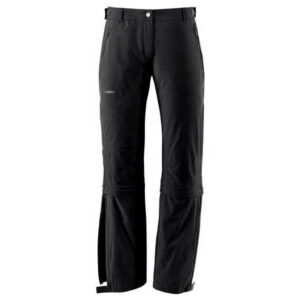 Vaude Farley Stretch Capri Regular T Zip Ii Pants Negro 38 / Regular Mujer