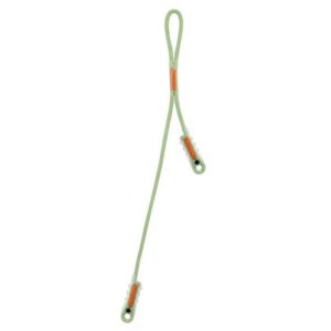 Beal Dynadoubleclip 40-75 Cm Rope Assorted Verde