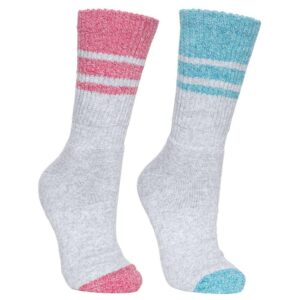 Trespass Hadley Socks Blanco,Azul,Rosa EU 36-39 Mujer