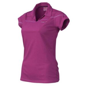 Trangoworld Weta Polartec Power Dry Short Sleeve Polo Shirt Lila XL Mujer