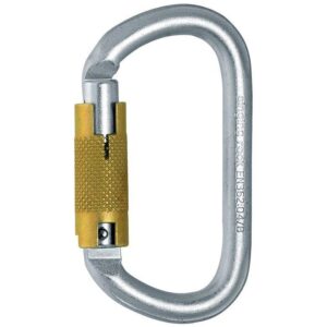 Singing Rock Oval Steel Connector Snap Hook Dorado,Plateado