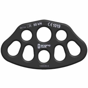 Singing Rock Multi-anchor Plate 3/5 Negro