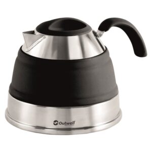 Outwell Collaps Kettle 1.5l Negro,Plateado