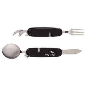 Easycamp Folding Cutlery Negro