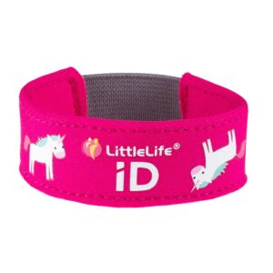Littlelife Unicorn Child Id Bracelet Lila