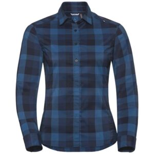 Odlo Fairview Long Sleeve Shirt Azul L Mujer