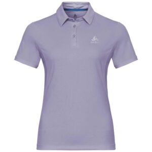 Odlo Kumano Short Sleeve Polo Shirt Azul XS Mujer